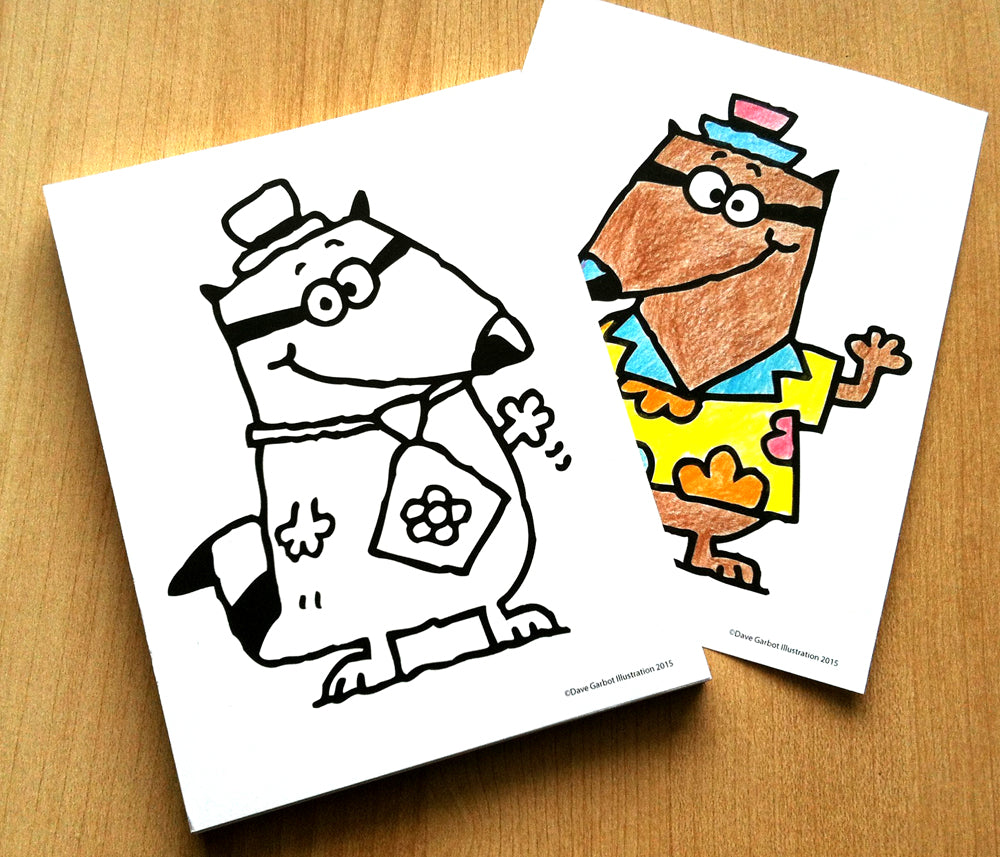 New Item...Coloring Pads for Kiddo's