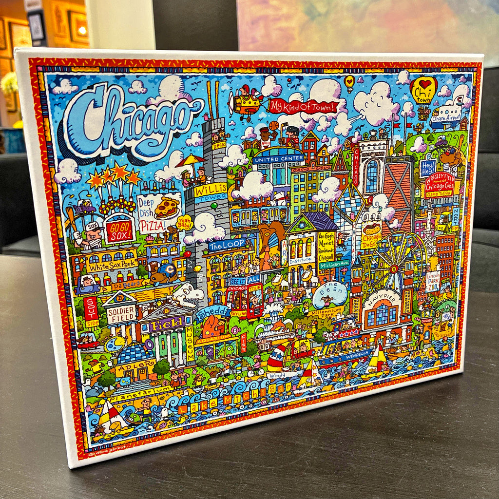 Chicago 500 Piece Puzzle – Dave Garbot Artist