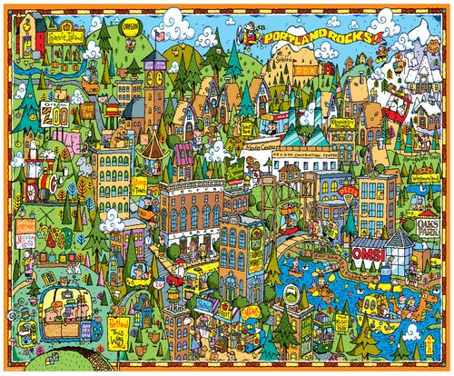 OOAK 11x14 Chicago print