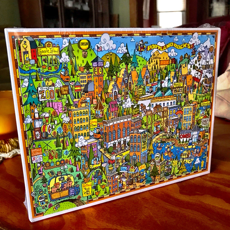 Portland Rocks 500 Piece Puzzle