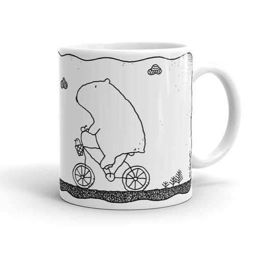 Morning Bike Ride Coffee Mug